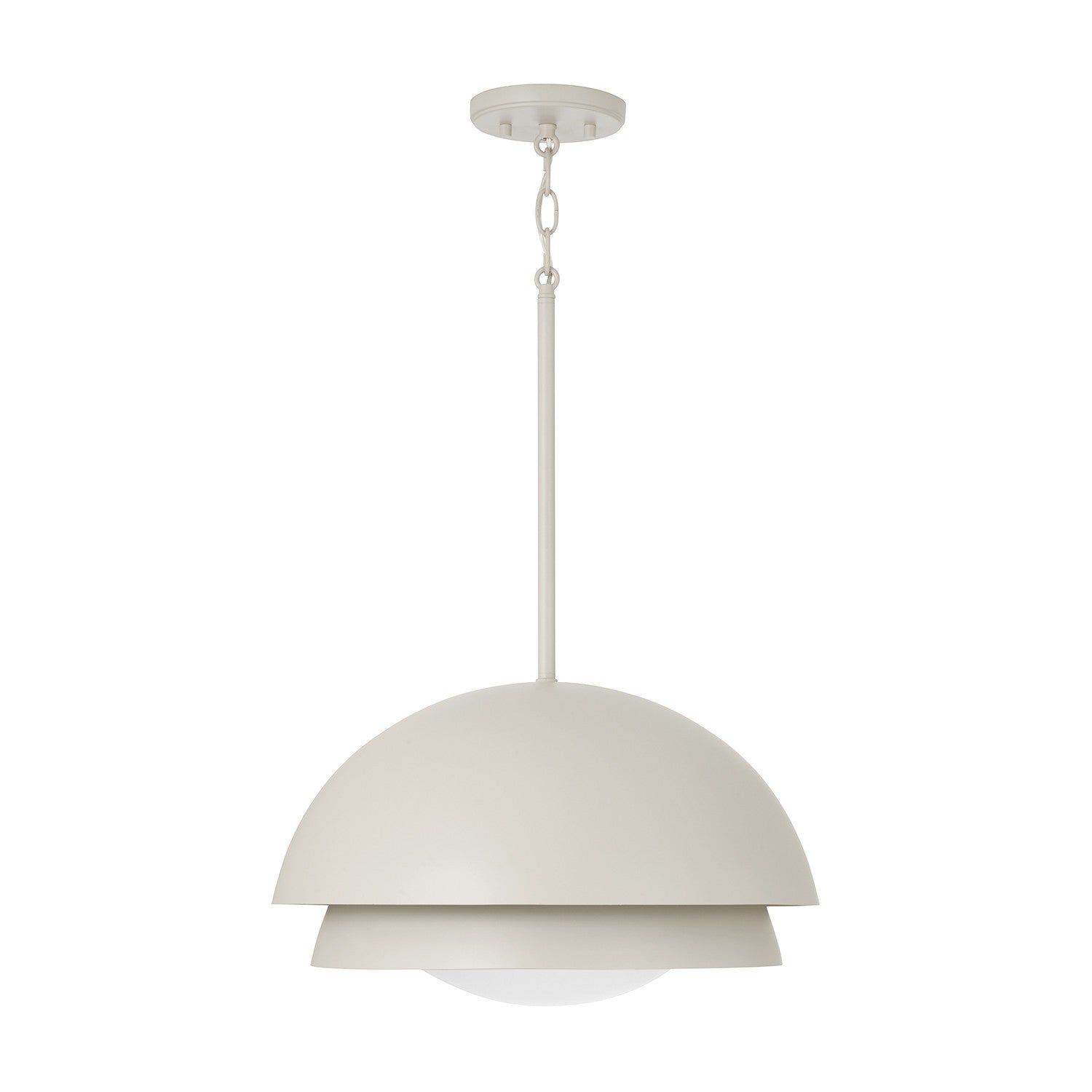 Éclairage Capital - 359211TP - Une lampe Suspension - Jensen - Taupe