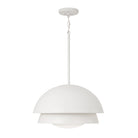 Éclairage Capital - 359211WE - Une lampe Suspension - Jensen - Blanc mat