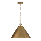 Éclairage Capital - 360011XB - Une lampe Suspension - Casa - Laiton oxydé