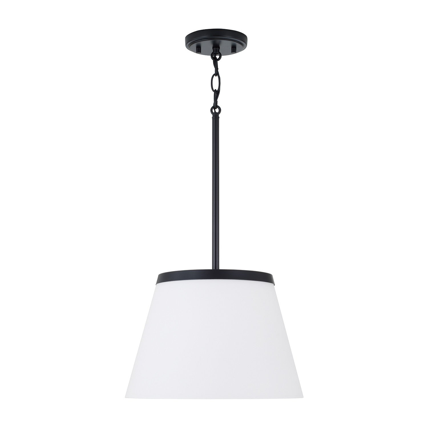 Éclairage Capital - 361011MB - Une lampe Suspension - Drake - Noir mat