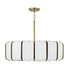 Éclairage Capital - 361801AD - LED Suspension - Marcell - Laiton vieilli