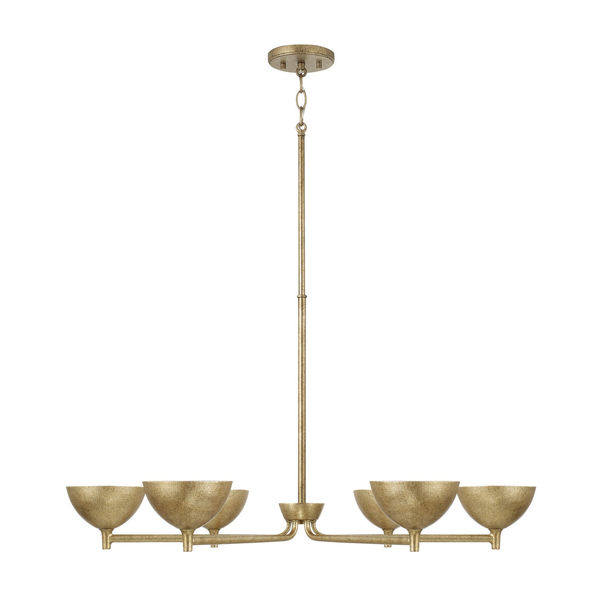 Capital Lighting - 458561FT - LED Chandelier - Francesca - Feathered Gold