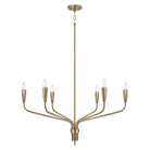 Éclairage Capital - 460461ANB - Six lampes Suspendu - Palmer - Laiton vieilli
