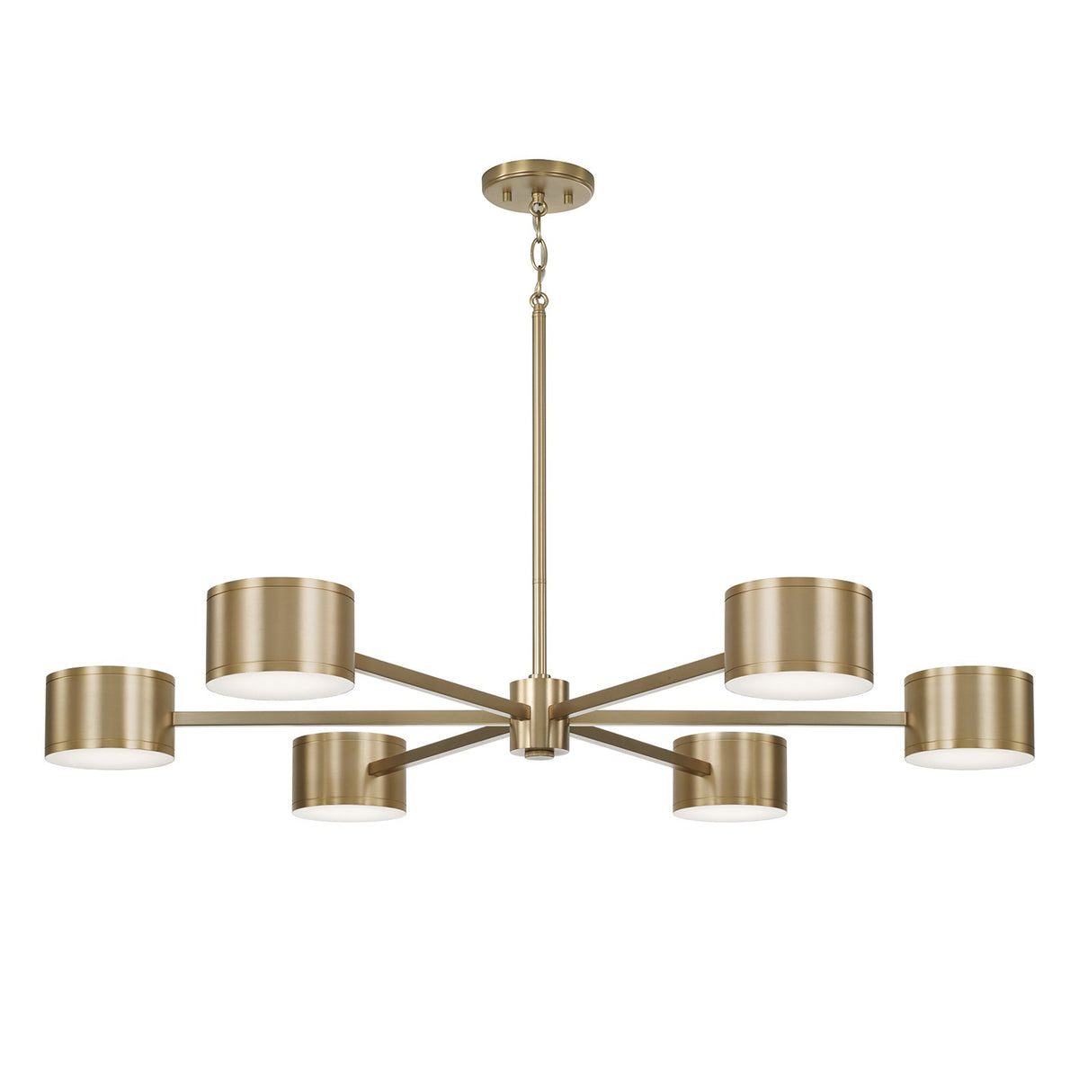 Éclairage Capital - 460901AD - LED Suspendu - Henley - Laiton vieilli