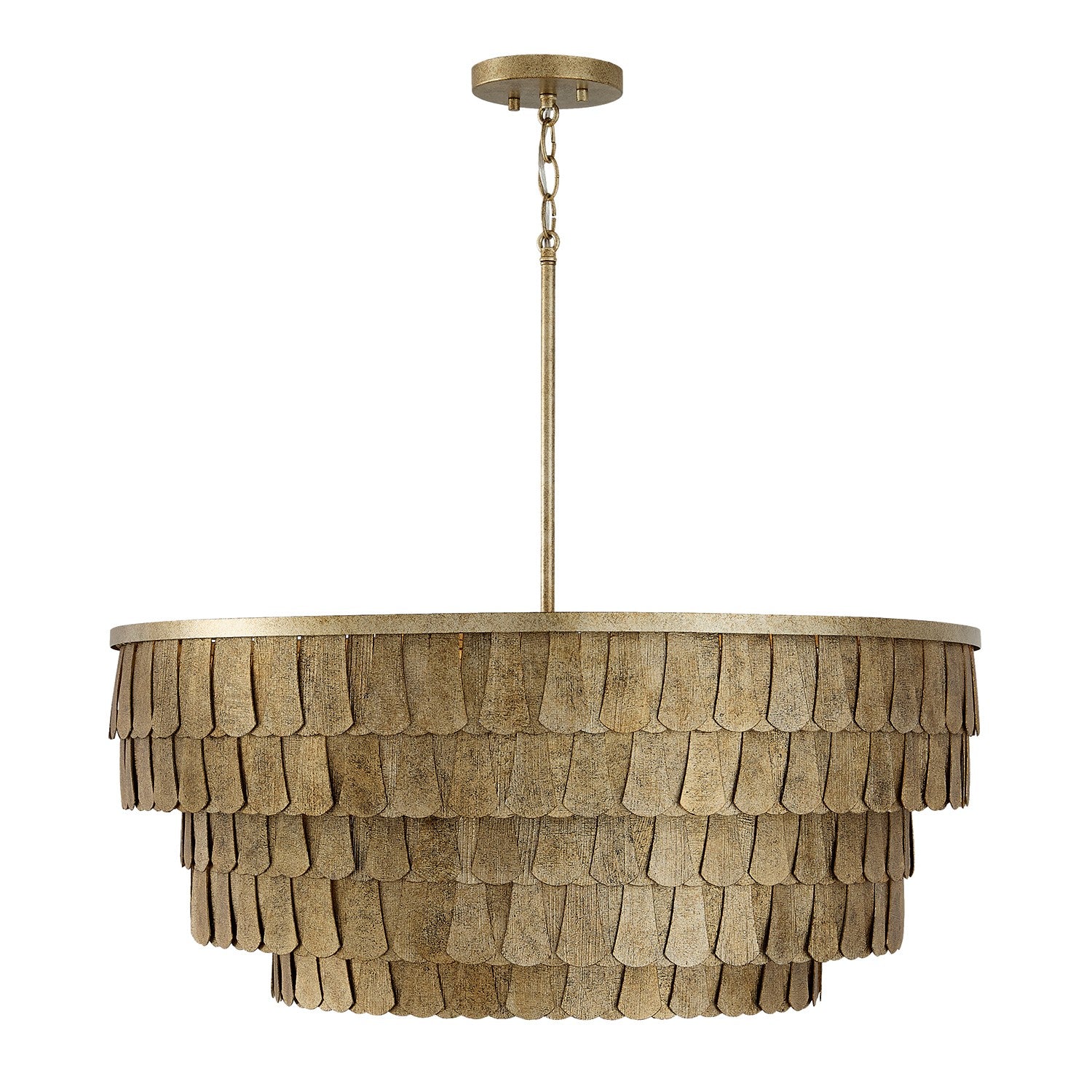 Capital Lighting - 461661AGO - Six Light Chandelier - Arden - Ancestral Gold