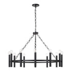 Capital Lighting - 462001MB - 12 Light Chandelier - Winton - Matte Black