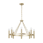 Capital Lighting - 462081MA - Eight Light Chandelier - Winton - Matte Brass