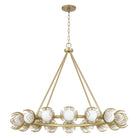 Éclairage Capital - 462102GF - 16 lampes Suspendu - Flora - Or poli