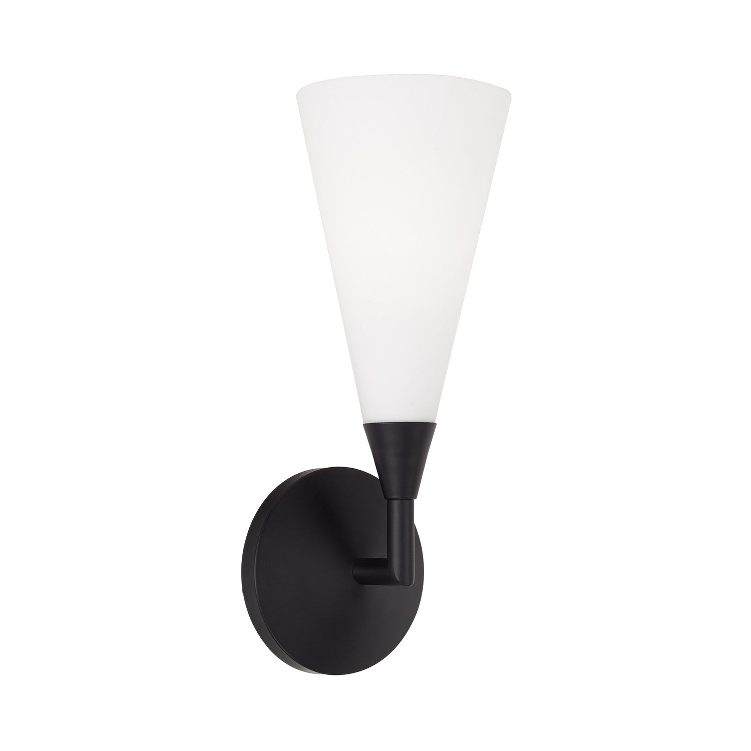 Éclairage Capital - 659111MB - Une lampe Murale - Gatsby - Noir mat