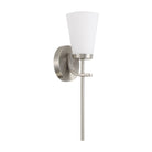 Éclairage Capital - 661011BN-660 - Une lampe Murale - Drake - Nickel brossé