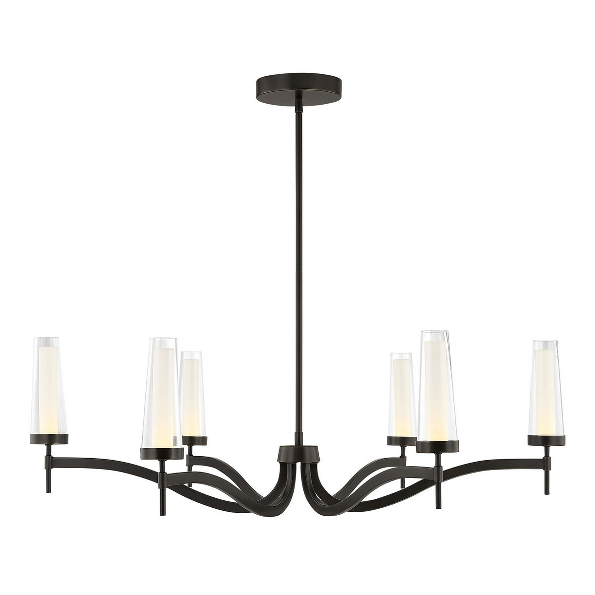 Savoy House - 1-1464-6-15 - LED Chandelier - Butler - Mediterranean Bronze