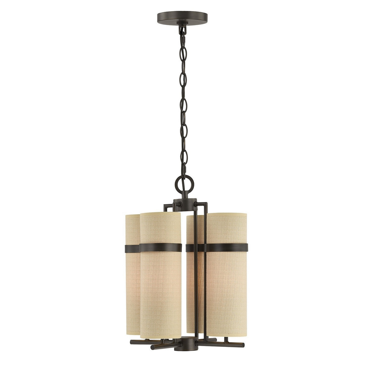 Savoy House - 1-4561-4-15 - Quatre Lumières Suspendu - Weston - Bronze méditerranéen