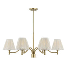Savoy House - 1-6084-6-127 - Six Lumières Suspendu - Rosa - Noble Brass