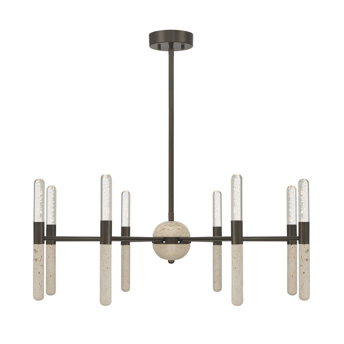 Savoy House - 1-9716-8-15 - LED Chandelier - Linden - Mediterranean Bronze