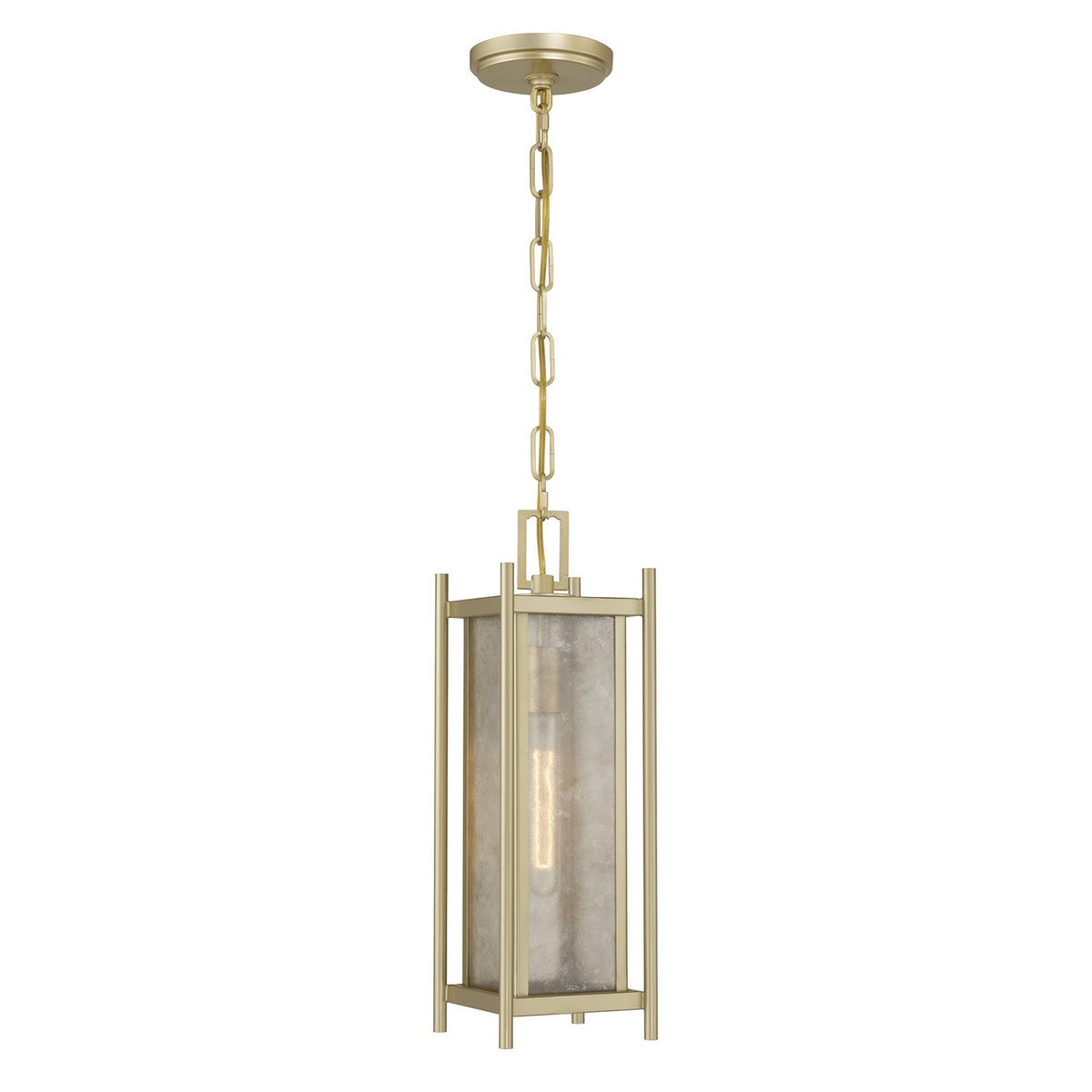 Savoy House - 5-3806-344 - Lanterne suspendue d'extérieur à une lumière - Jacobs - Laiton Serene