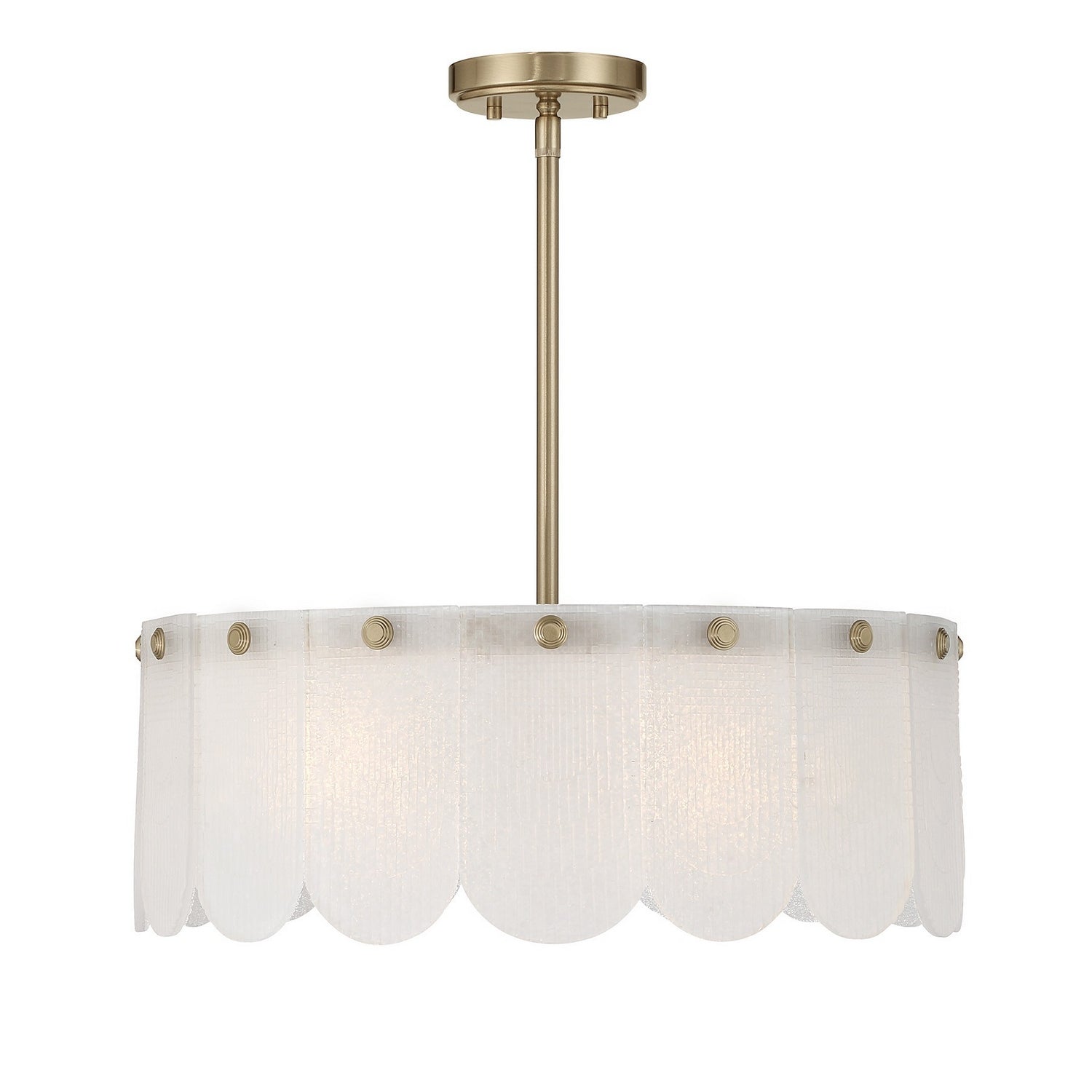 Savoy House - 6-9801-4-127 - Four Light Convertible - Ashton - Noble Brass
