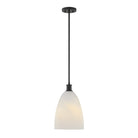 Savoy House - 7-1244-1-89 - Une lumière Suspension - Baldwin - Noir mat