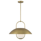 Savoy House - 7-3070-1-322 - Une lumière Suspension - Lehigh - Laiton chaud