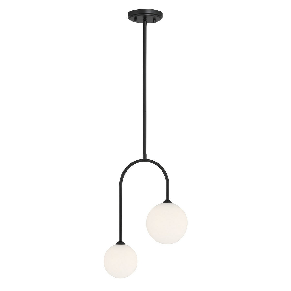 Savoy House - 7-5981-2-89 - Deux Lumières Suspension - Chester - Noir mat