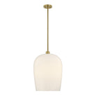 Savoy House - 7-7209-1-322 - Une lumière Suspension - Livingston - Cuivre chaleureux