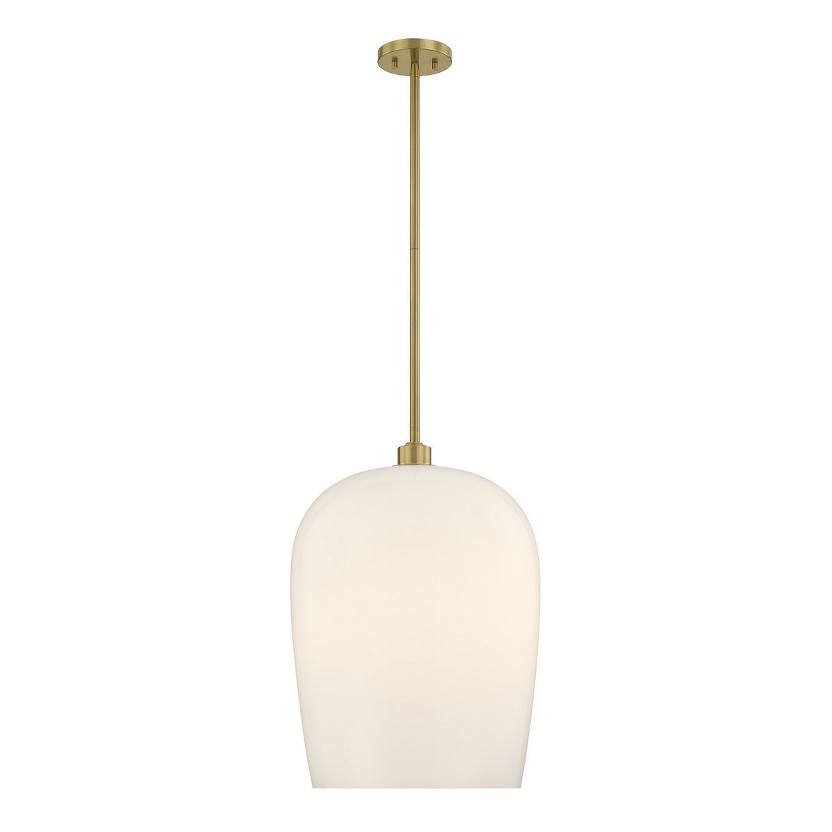 Savoy House - 7-7209-1-322 - One Light Pendant - Livingston - Warm Brass