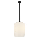 Savoy House - 7-7209-1-89 - Une lumière Suspension - Livingston - Noir mat