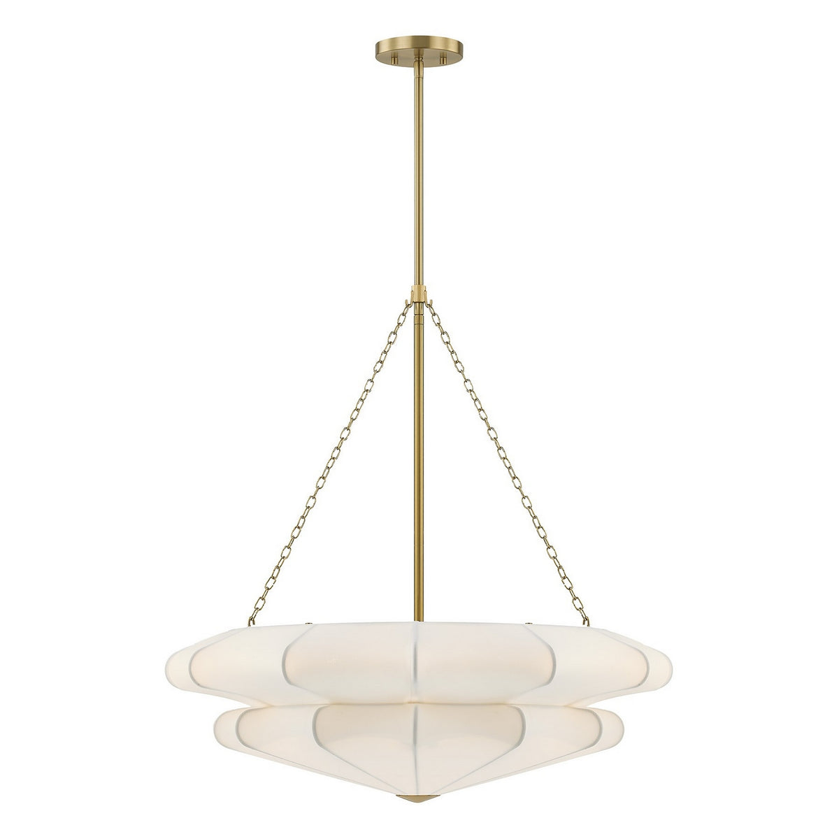 Savoy House - 7-9153-3-322 - Trois Lumières Suspension - Coppell - Laiton chaud