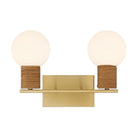 Savoy House - 8-4081-2-322 - Meuble-lavabo à deux lumières - Jarrell - Laiton chaud