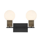Savoy House - 8-4081-2-BK - Meuble-lavabo à deux lumières - Jarrell - Noir mat