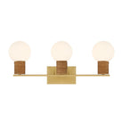 Savoy House - 8-4081-3-322 - Meuble-lavabo à trois lumières - Jarrell - Laiton chaud