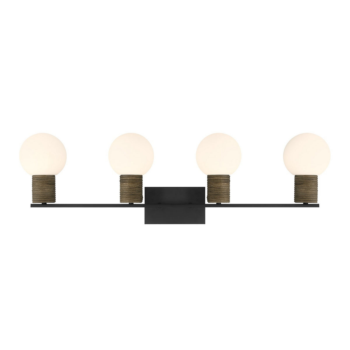 Savoy House - 8-4081-4-BK - Four Light Bathroom Vanity - Jarrell - Matte Black