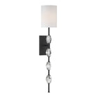Savoy House - 9-9520-1-89 - Une lumière Murale - Sebring - Noir mat