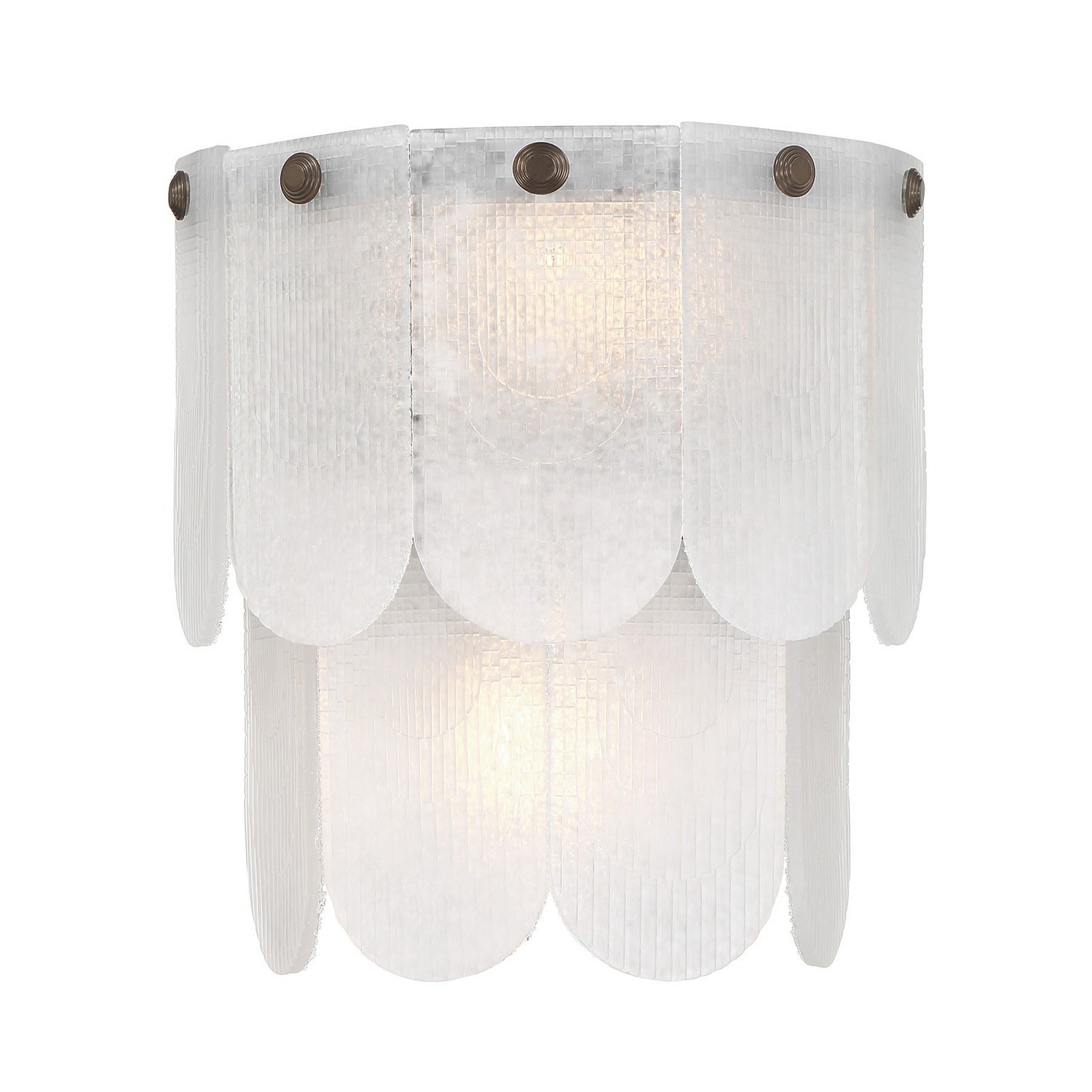 Savoy House - 9-9803-2-15 - Two Light Wall Sconce - Ashton - Mediterranean Bronze