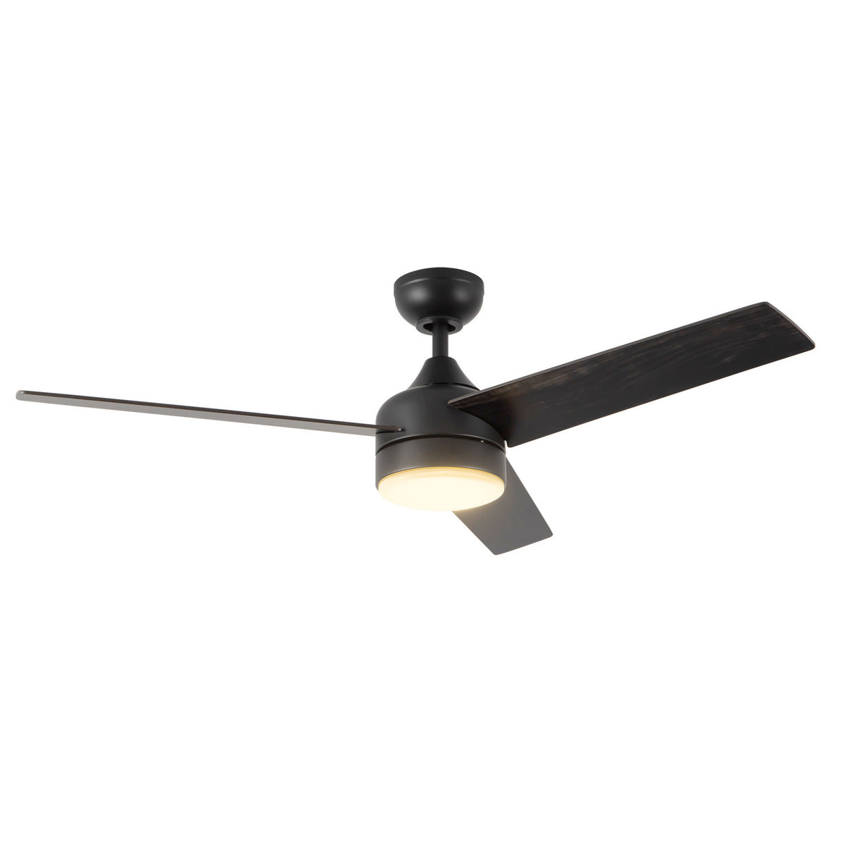 Éclairage Kuzco - CF0716452MB-LKW - Plafond de 52 pouces Ventilateur  - Nash - Noir mat