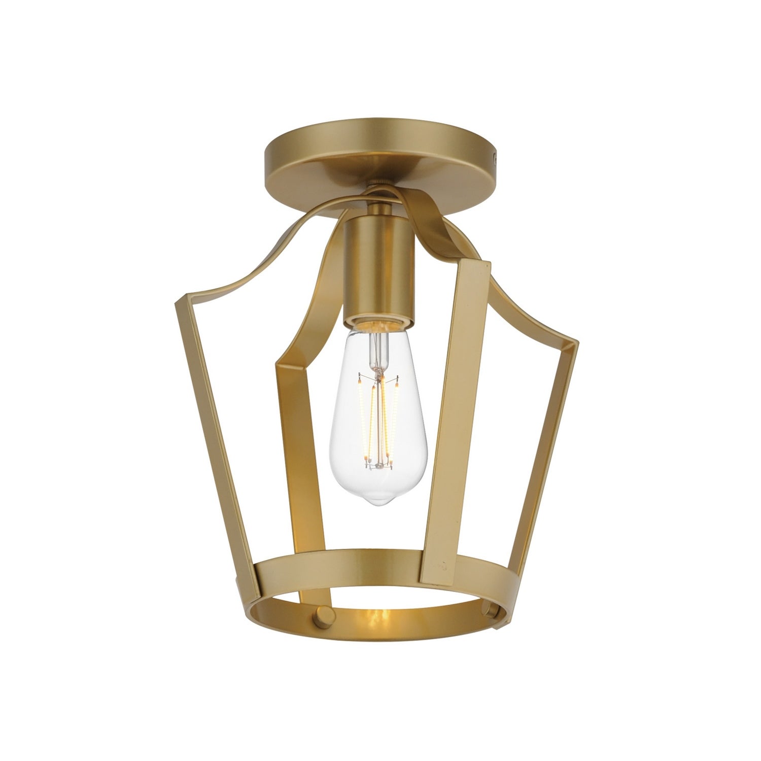 Éclairage Maxim 10421NAB Arden Suspension / Semi-chasse en naturel Laiton vieilli