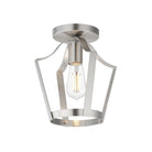 Éclairage Maxim 10421SN Arden Suspension / Semi-encastré en nickel satiné
