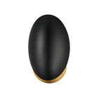 Éclairage Maxim 10821BKNAB Maris Murale en noir/naturel Laiton vieilli