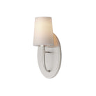 Éclairage Maxim 12691WTSN Durham Oval Murale en nickel satiné