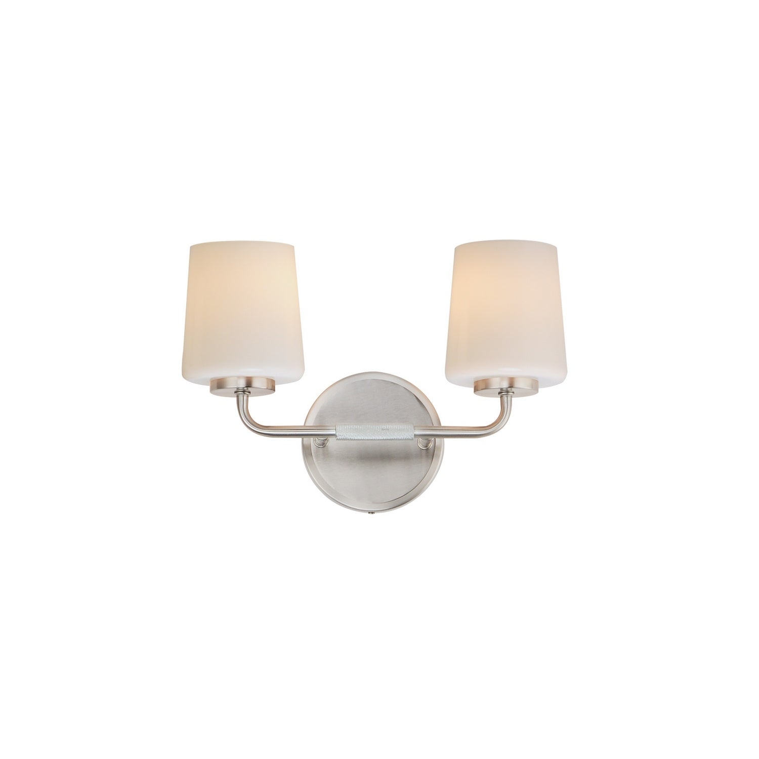 Maxim Lighting 12692WTSN Durham Bath Vanity in Satin Nickel