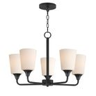 Éclairage Maxim 12875SWBK Hudson Suspendu en noir