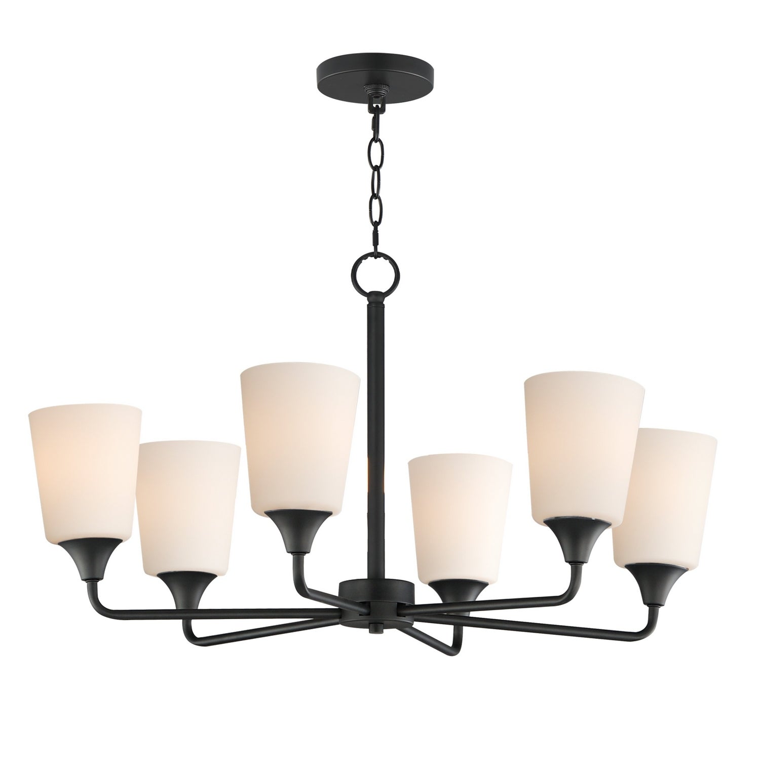 Éclairage Maxim 12876SWBK Hudson Suspendu en noir