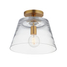 Maxim Lighting 12880CLNAB Hudson Pendant in Natural Aged Brass