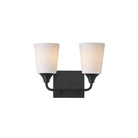 Maxim Lighting 12882SWBK Hudson Bath Vanity in Black