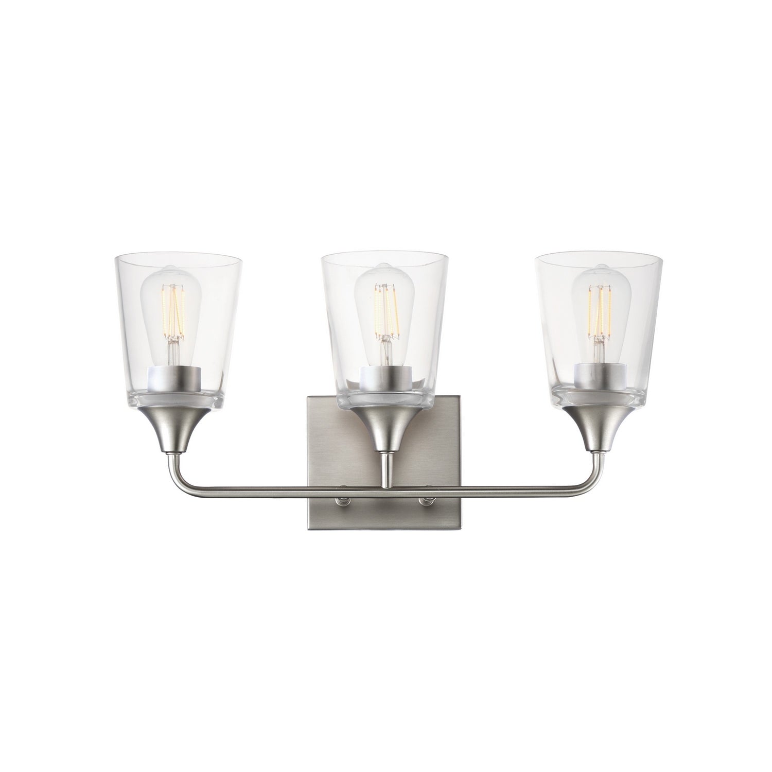 Maxim Lighting 12883CLSN Hudson Bath Vanity in Satin Nickel