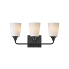 Maxim Lighting 12883SWBK Hudson Bath Vanity in Black