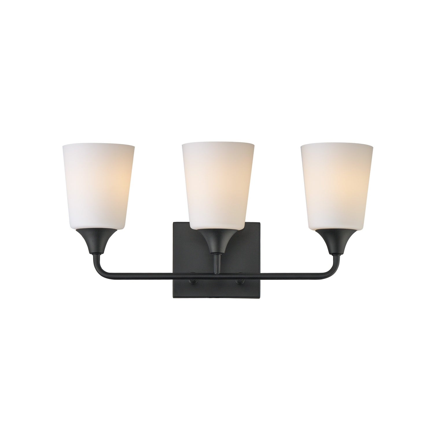 Maxim Lighting 12883SWBK Hudson Bath Vanity in Black
