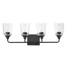 Maxim Lighting 12884CLBK Hudson Bath Vanity in Black