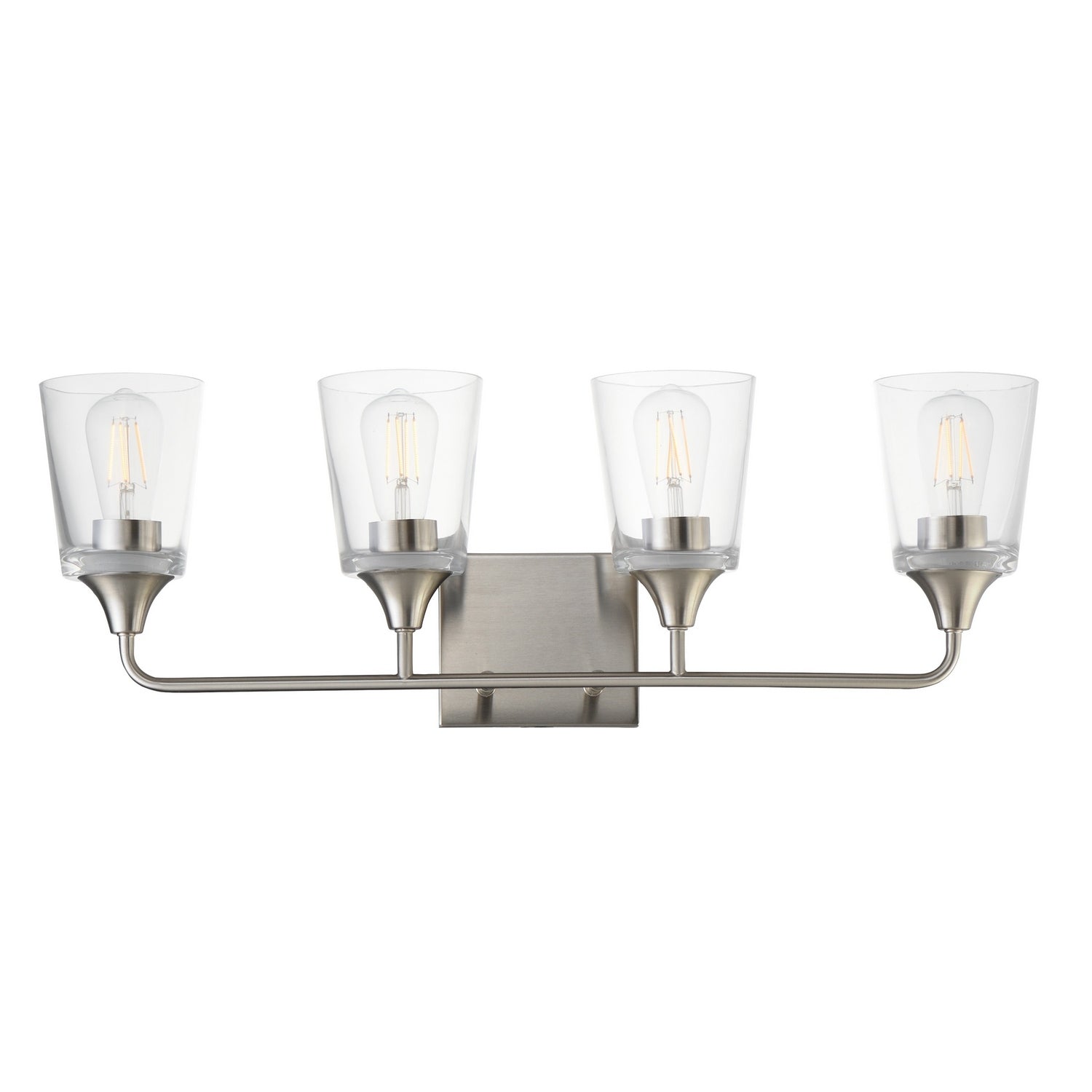 Maxim Lighting 12884CLSN Hudson Bath Vanity in Satin Nickel