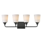 Maxim Lighting 12884SWBK Hudson Bath Vanity in Black