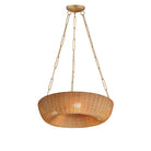 Éclairage Maxim 14312NANAB Bower Suspension en naturel Laiton vieilli